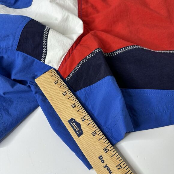 Vtg Tommy Hilfiger Swim Trunks Sz XL Colorblock Lined Board Shorts Preppy Y2K - Picture 13 of 15